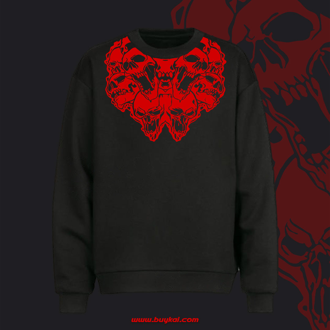 Bloody Skulls Sweatshirt