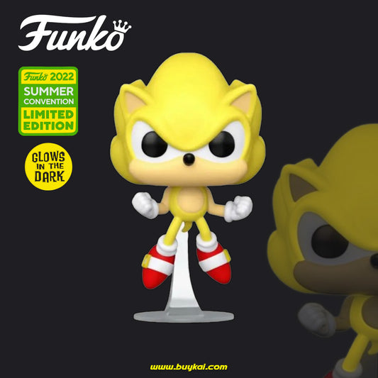 Pop Funko - Super Sonic First Appearance (Summer Convention) ( Glows in the Dark)