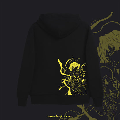 Zenitsu Kaminari Style Hoodie