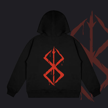 Gothic Style Berserk Hoodie