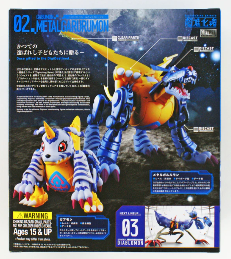 MetalGarurumon (Digivolving Spirits)